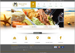 Developpement site web, Hôtel Majesty Golf