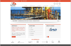 Developpement site web, STSI LOGISTICS