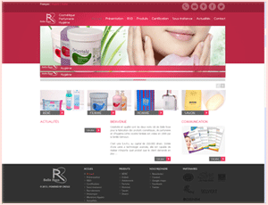 Création site web Tunisie, Belle Rose