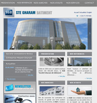 Lancement du site Groupe Gharam