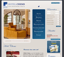 Création Site Web HOTEL CHEMS 