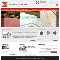 Site Web PAVE DU SUD, Gabes
