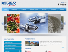 site web dynamique, RIMEX