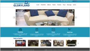 Site Web L'association Gloryland Suisse