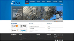 Developpement de site web SHSP, Société Halwani de Sablage et Peinture
