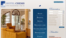 Relookage du site HOTEL CHEMS