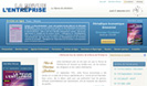 Lancement du site LA REVUE de L'ENTREPRISE
